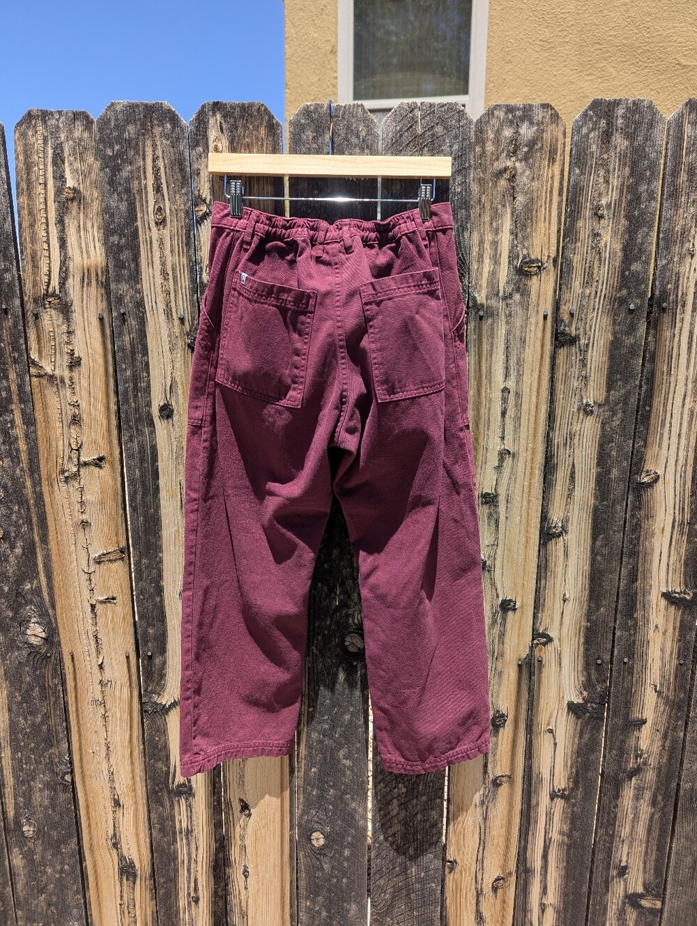 Big Bud Press Work Pants burgundy red - Picture 3 of 6